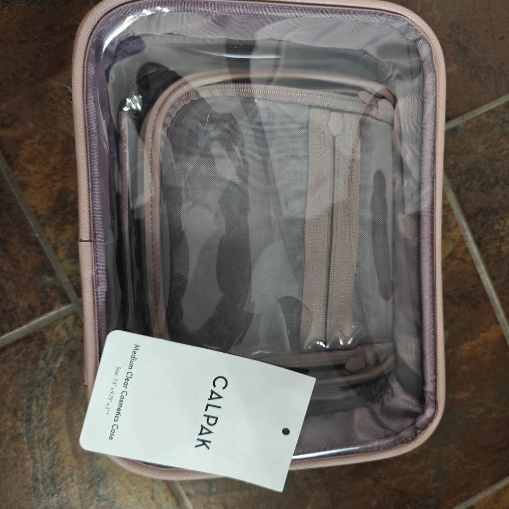 Calpak Pink Travel Organizer Set